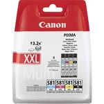 Canon Ink cartridge CLI-581XXL BKCMY originál kombinované balenie foto čierna, zelenomodrá, purpurová, žltá 1998C005 sad