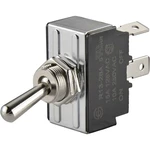TRU COMPONENTS TC-R13-28D-01 pákový spínač 250 V/AC 10 A 1x zap/vyp/zap  s aretáciou/0/s aretáciou  1 ks