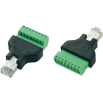 TRU COMPONENTS LT-RJ45 Konektor RJ45 so skrutkovým pripojením 569296 zástrčka, rovná     1 ks