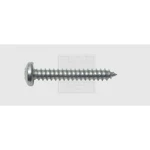 SWG 115351625  skrutka do plechu 3.5 mm 16 mm krížová dražka Philips DIN 7981   ocel pozinkované 100 ks