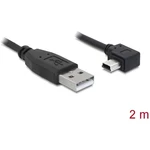 Delock #####USB-Kabel USB 2.0 #####USB-A Stecker, #####USB-Mini-B Stecker 2.00 m čierna