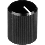 Mentor 505.4131 otočný gombík s označením čierna (Ø x v) 12 mm x 12 mm 1 ks