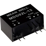 Mean Well MDD02N-15 DC / DC menič napätia, modul   67 mA 2 W Počet výstupov: 2 x