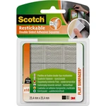 3M  RUS1825 adhesive pads Scotch® priehľadná (d x š) 24 mm x 24 mm 18 ks