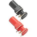 Pomona Electronics 73099-0 R / A 4 MM bezpečnostná zásuvka pre DPS  čierna