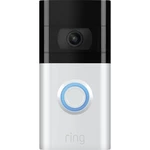 ring 8VRSL1-0EU0 domové IP / video telefón Video Doorbell 3 Wi-Fi vonkajšia jednotka pre 1 domácnosť saténovoniklová