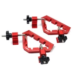 VEIKO Woodworking 45 and 90 Degree Right Angle Clamps Aluminum Alloy Positioning Clamping Square Corner Clamp Auxiliary