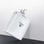 BIAZE DY033D 3.4A Dual USB Fold Charger Power Adapter with Intelligent Digital Display for Tablet Smartphone