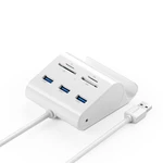 UGREEN US156 7-In-1 USB Hub Multi-Functional USB3.0 TF/SD/M2/MS Card Reader 5Gbps Fast Speed LED Indicator Docking Stati