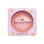 Makeup Revolution London I Heart Revolution Fruity Blusher 9,2 g tvářenka pro ženy Peach Makeup Revolution London I Heart Revolution Fruity Blusher 9,2 g tvářenka pro ženy Peach