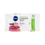 Nivea Cleansing Wipes Gentle 3in1 25 ks čisticí ubrousky pro ženy na suchou pleť; na citlivou a podrážděnou pleť