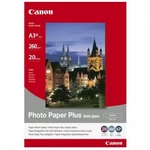 Canon 1686B032 Photo Paper Plus Semi-Glossy, foto papír, pololesklý, saténový, bílý, A3+, 260 g/m2, 20