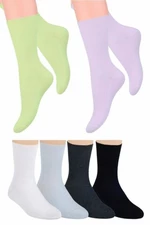 Steven 018 Dámské/pánské beztlakové ponožky 39/42 grafitová (tmavě šedá)