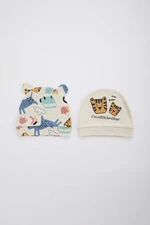DEFACTO Baby Boy Organic Corded Camisole 2-Pack Hat