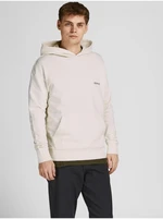 Cream Hoodie Jack & Jones World Wide - Men