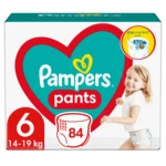 Pampers Pants vel. 6 Mega Pack 14-19 kg plenkové kalhotky 84 ks