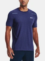 Under Armour T-Shirt UA Seamless Grid SS-BLU - Men