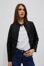 WOMEN JACKETS L-KU-4006 BLACK