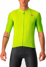 Castelli Endurance Elite Jersey Electric Lime XL Maillot de ciclismo