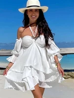 White dress By o la la axp0747. R01