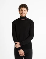 Celio Sweater with turtleneck Deblack - Men