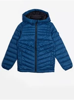 Dark blue boys' quilted jacket Jack & Jones Hero