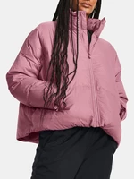 Under Armour Bunda UA CGI DOWN PUFFER JKT-PNK - Dámské