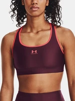 Vínová športová podprsenka Under Armour UA HG Armour Mid Padless