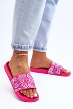 Women's Slippers With Fuchsia Cosette Emoticons
