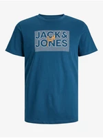 Blue Men's T-Shirt Jack & Jones Marius - Men