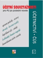 Účetní souvztažnosti pro PÚ 2022 - Vladimír Hruška