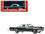 1963 Buick Wildcat Twilight Aqua Blue Metallic with Blue Interior and White Top Limited Edition to 200 pieces Worldwide 1/43 Model Car by Goldvarg Co