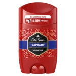 Old Spice Captain tuhý deodorant s tóny santalového dřeva a citrusů 50 ml