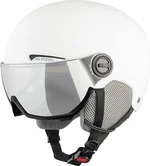 Alpina Arber Visor Q-Lite Ski Helmet White Matt L Kask narciarski