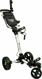 Axglo Tri-360 V2 3-Wheel SET White/Green Wózek golfowy ręczny