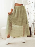 PASTELLA Green Dstreet Skirt
