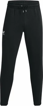 Under Armour Men's UA Essential Fleece Joggers Black/White L Fitness pantaloni
