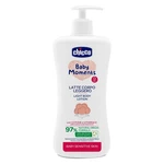 CHICCO Mléko jemné tělové s dávkovačem Baby Moments Sensitive 97 % přírodních složek 500 ml