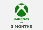 XBOX Game Pass Core 3 Months Subscription Card US