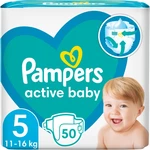 Pampers Active Baby Size 5 jednorázové pleny 11-16 kg 50 ks