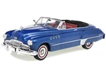 1949 Buick Roadmaster Convertible Elan Blue Metallic 1/43 Diecast Model Car by Greenlight