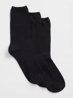 GAP Ponožky basic crew socks, 3 páry - Dámské