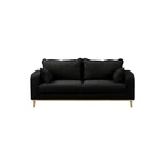 Czarna sofa 193 cm Beata – Ropez