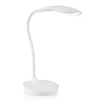Biała lampa stołowa z portem USB Markslöjd Swan
