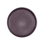 Czarno-fioletowy talerz kamionkowy ø 27 cm Mensa − Bitz