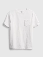 White Boys' Polo Shirt GAPorganic cotton