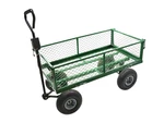 GEKO Transportní vozík - přívěs, nosnost 350 kg, sklopné postranice