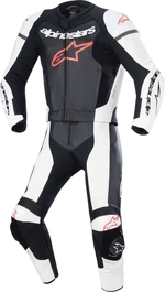 Alpinestars GP Force Lurv Leather Suit 2 Pc Black/White Red/Fluo 58 Combinaison moto deux pièces
