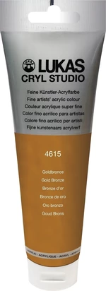 Lukas Cryl Studio Acrylic Paint 125 ml Gold Bronze Pintura acrílica