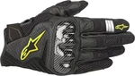 Alpinestars SMX-1 Air V2 Gloves Black/Yellow Fluo 2XL Rękawice motocyklowe